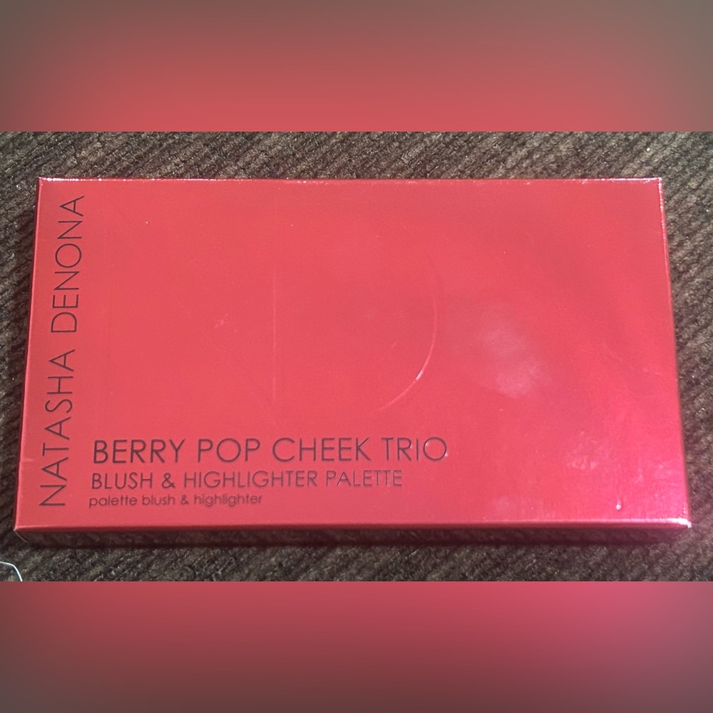 NATASHA DENONA NIB Berry Pop Cheek Trio Palette ❤️